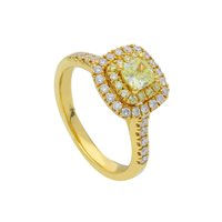 Anello Gioielleria Dossena  Donna in Oro Diamante Yellow 259447